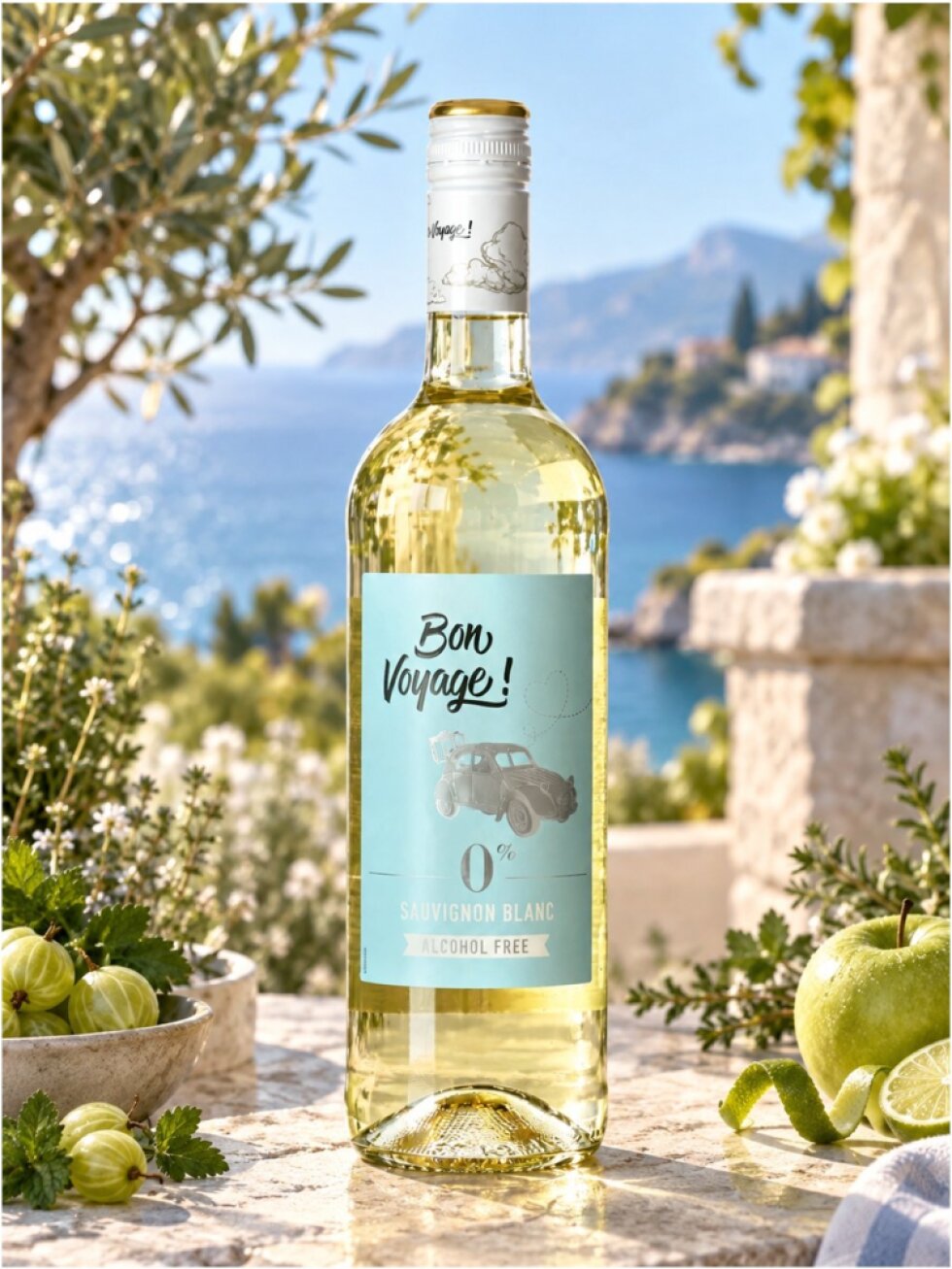 Bon Voyage Sauvignon Blanc Nealkoholické 0,75l