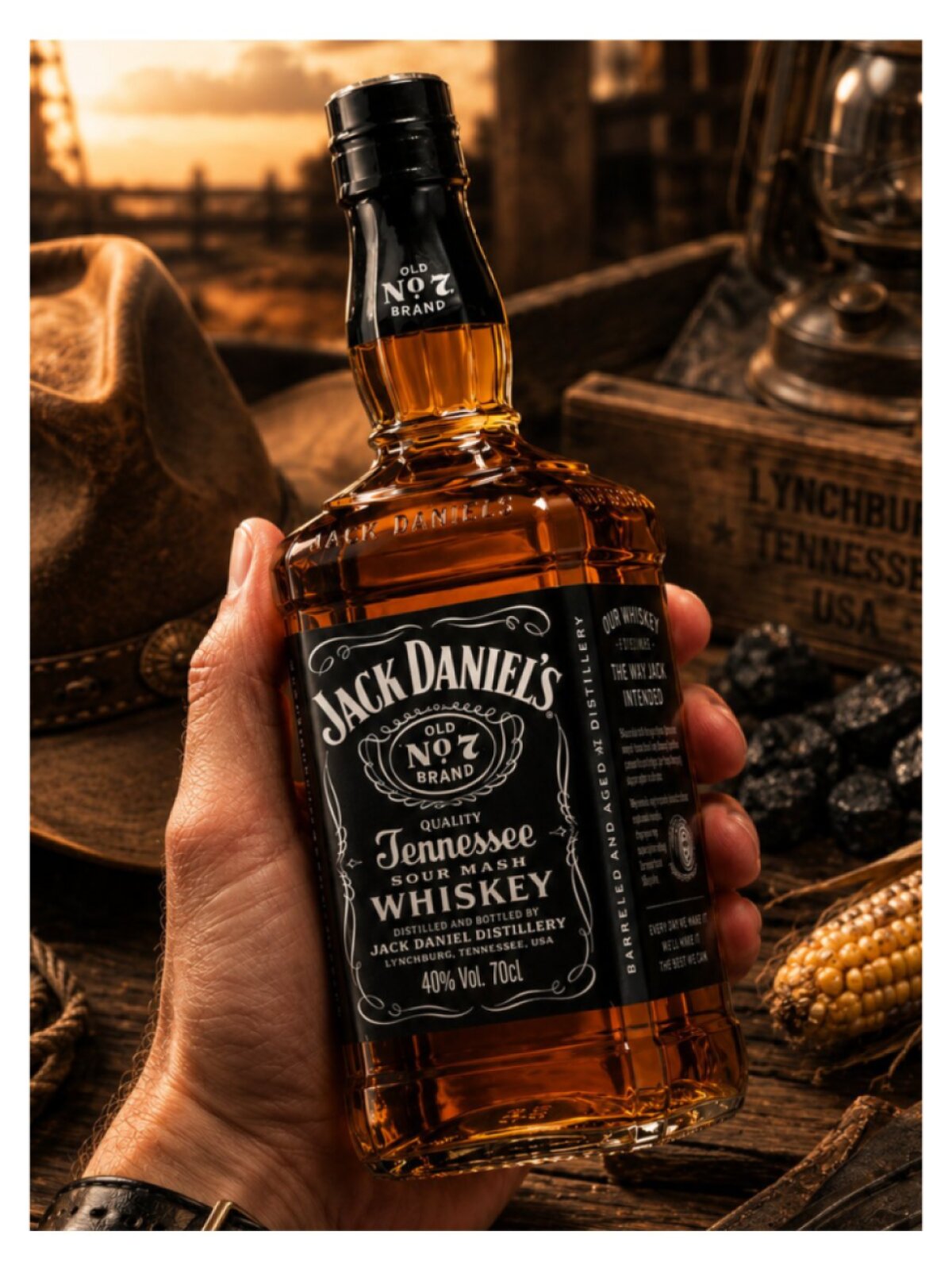 Jack Daniel's Tennessee Whiskey 40% 0,7l