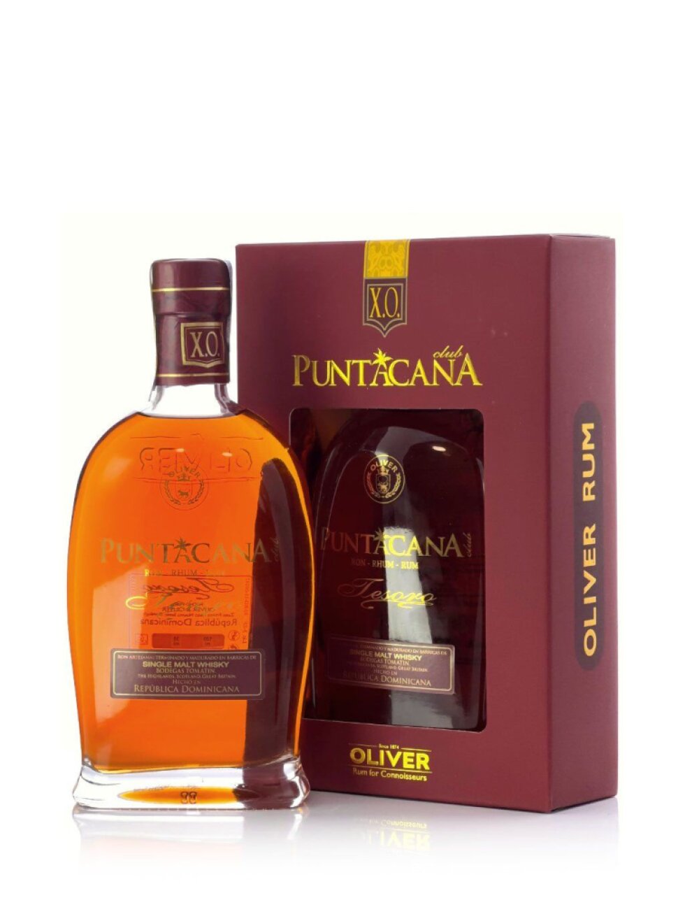 Puntacana Club Rum Tesoro 38% 0,7l (dárková krabice)