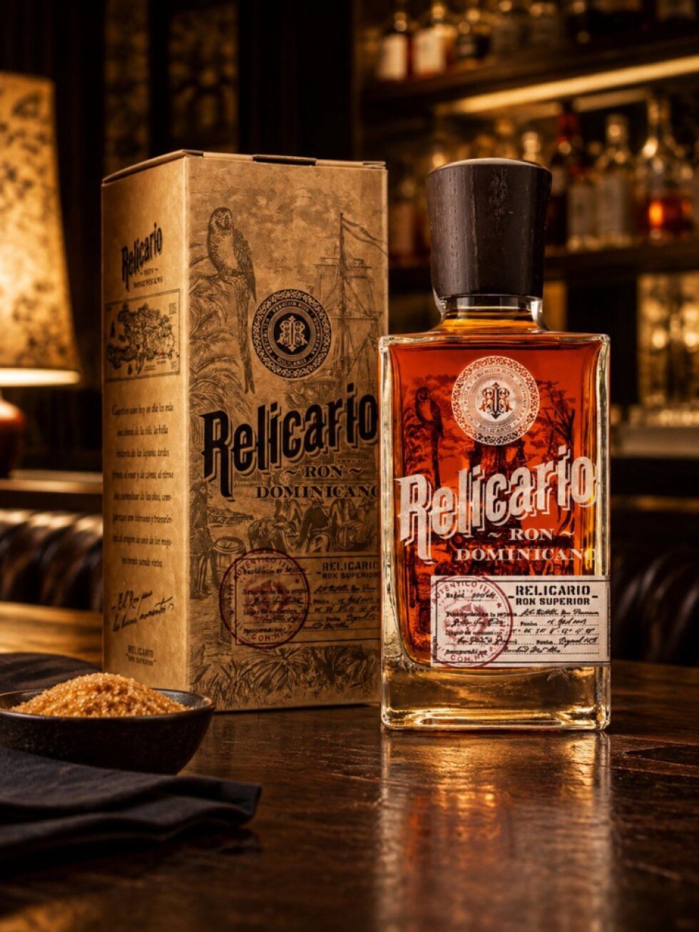 Relicario Ron Dominicano 40% 0,7l (dárková krabice)