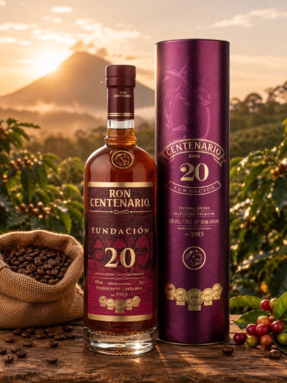 Ron Centenario 20 Fundación 40% 0,7l (dárková tuba)