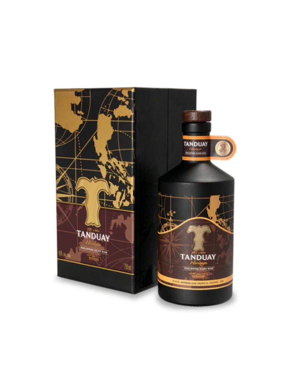 Tanduay Heritage 40% 0,7l (dárková krabice)