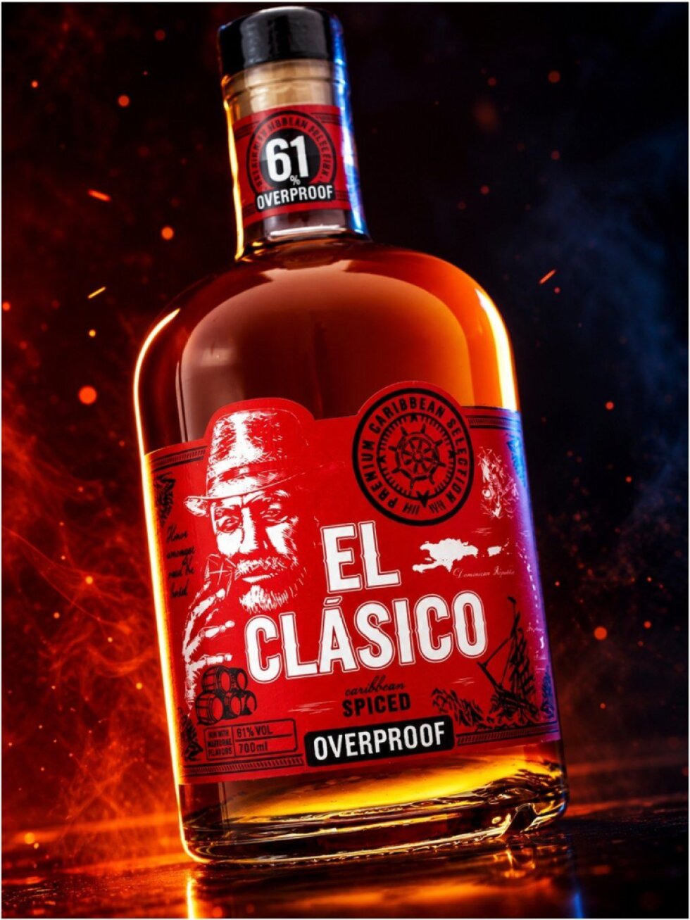 El Clásico Overproof Spiced 61% 0,7l