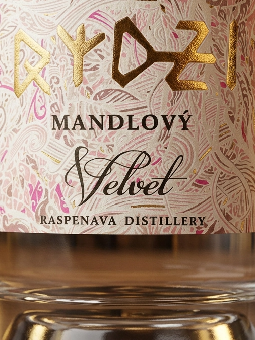 Raspenava mandlový Velvet 34% 0,7l