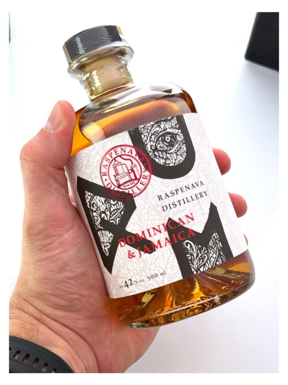 Raspenava Rum Dominican & Jamaica 42% 0,5l
