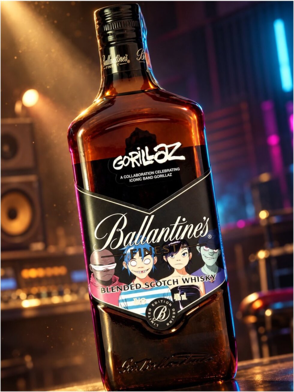 Ballantines Gorillaz Edition 40% 0,7l