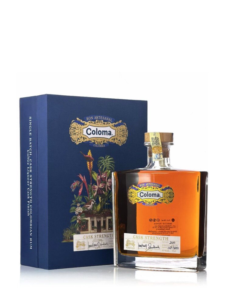 Coloma Single Batch Cask Strength 61% 0,7l (dárková kazeta)