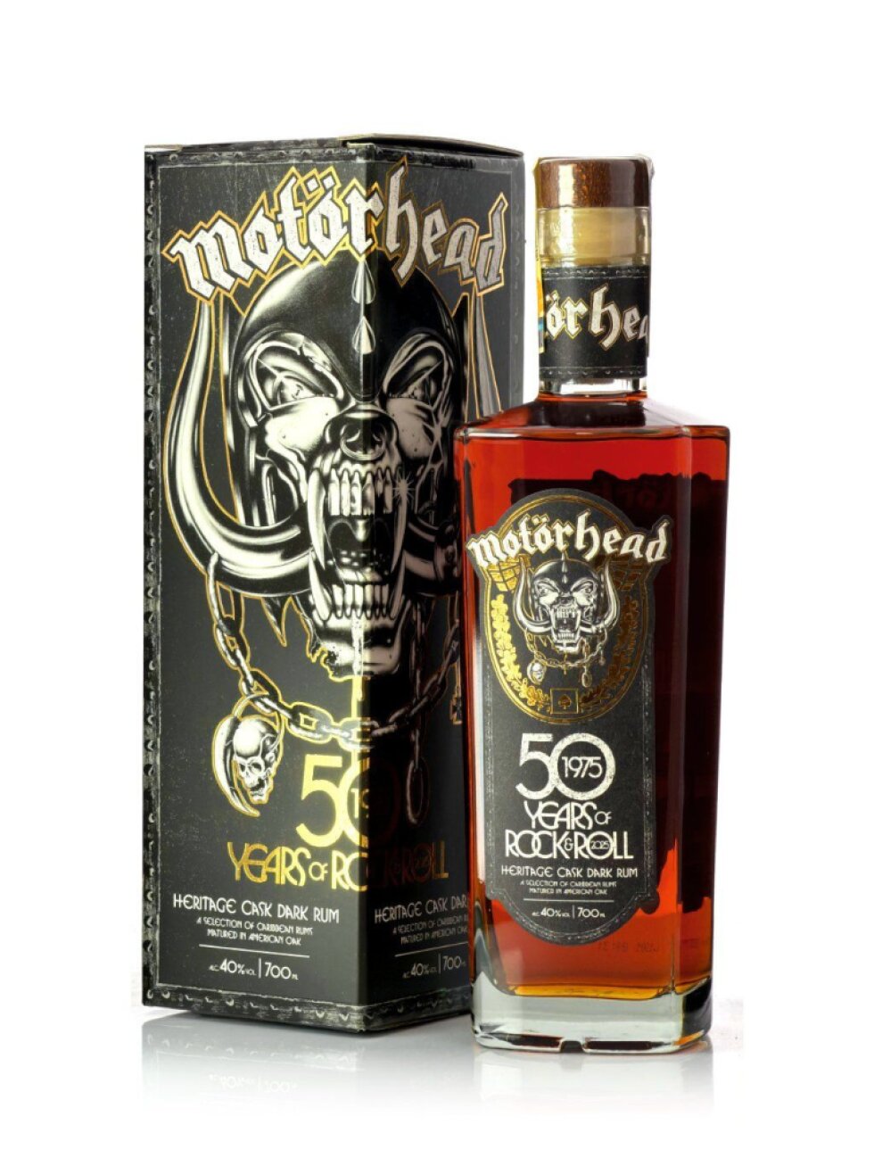 Motorhead 50 years of Rock'n'Roll Dark Rum 40% 0,7l