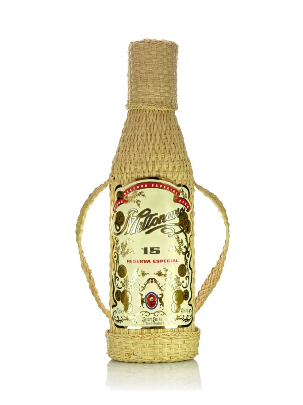 Millonario 15 Reserva Especial 40% 0,7l (opletená lahev)