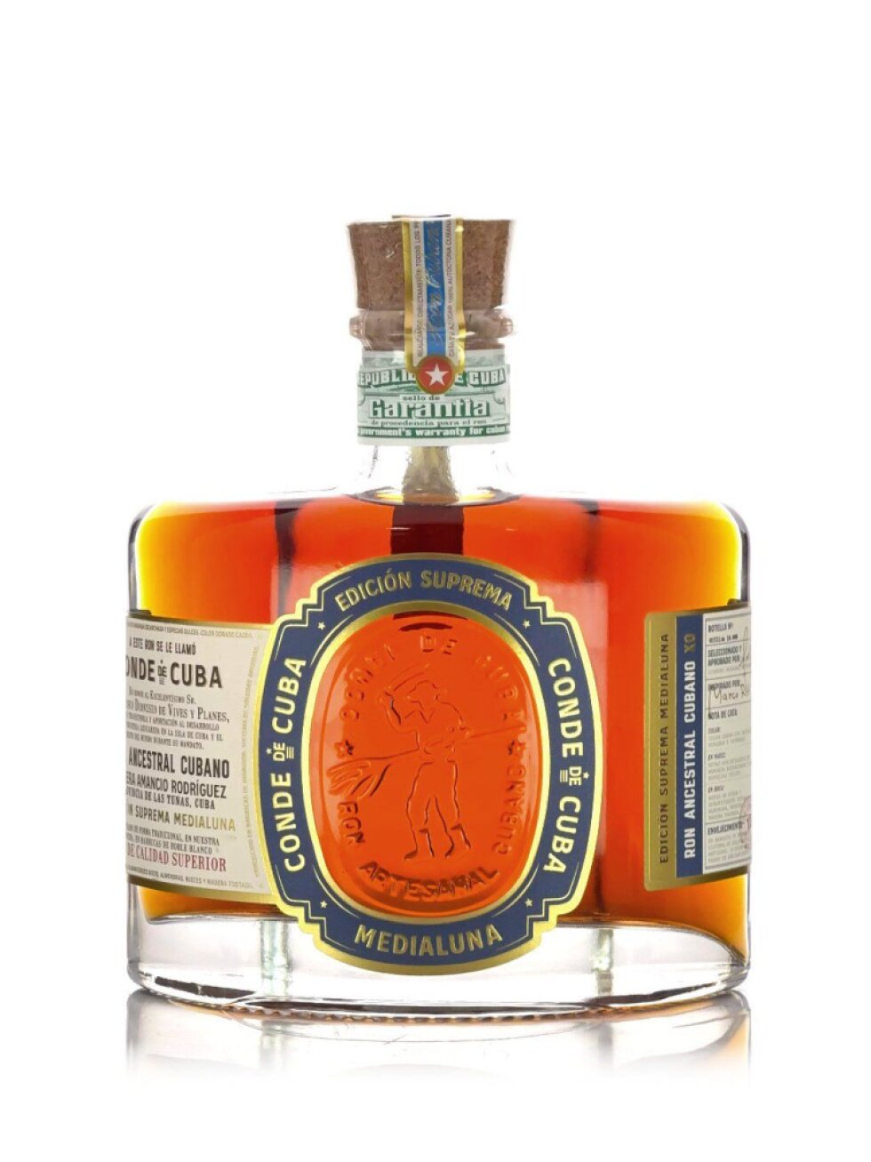 Conde de Cuba Medialuna 40% 0,7l (dárková kazeta)