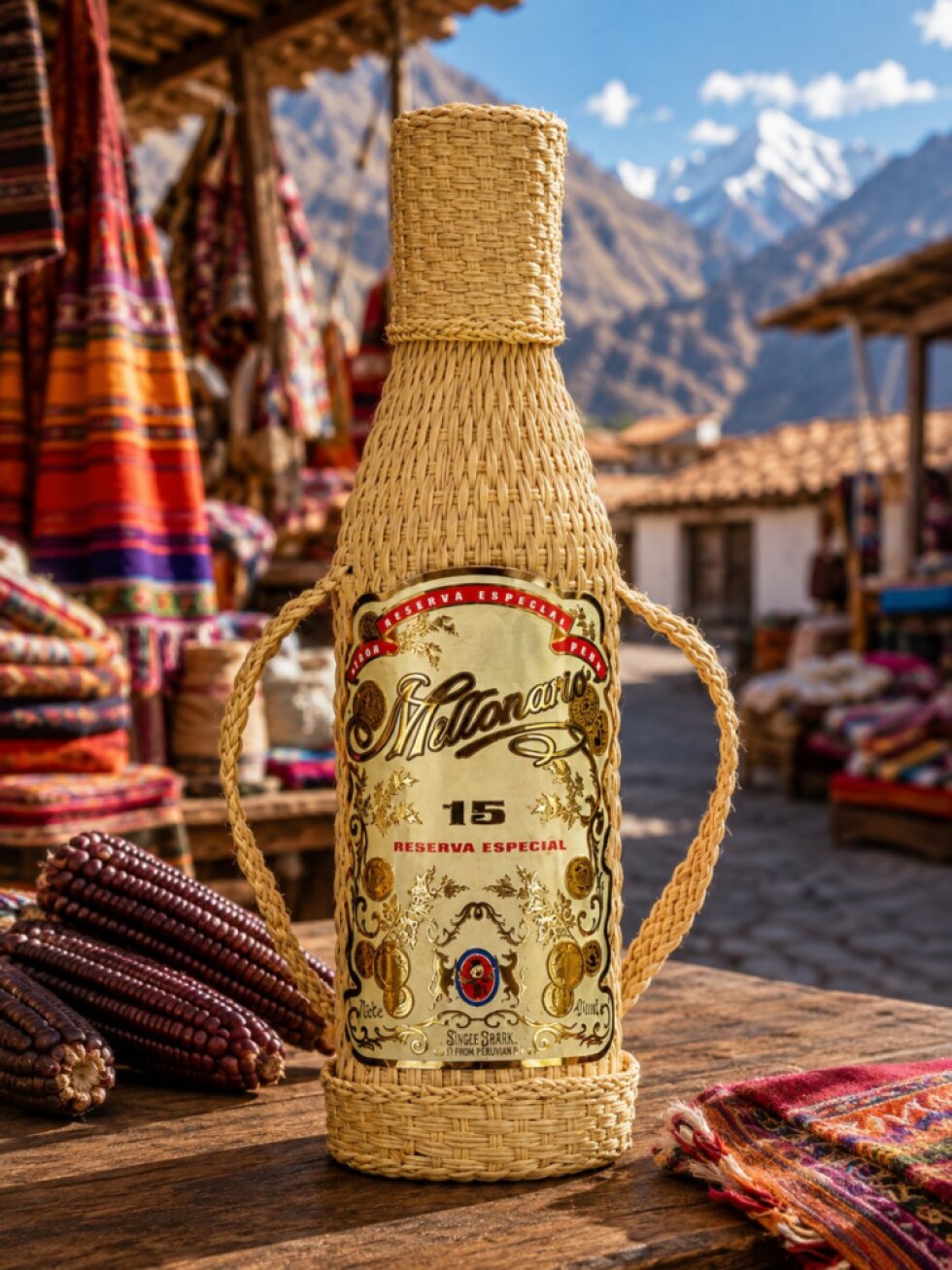 Millonario 15 Reserva Especial 40% 0,7l (opletená lahev)