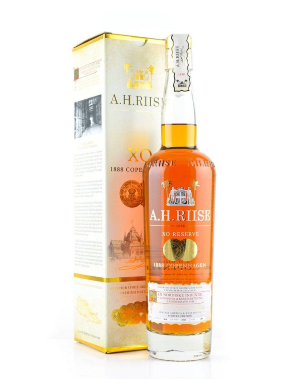 A.H.Riise XO 1888 Copenhagen 40% 0,7l (dárková krabice)