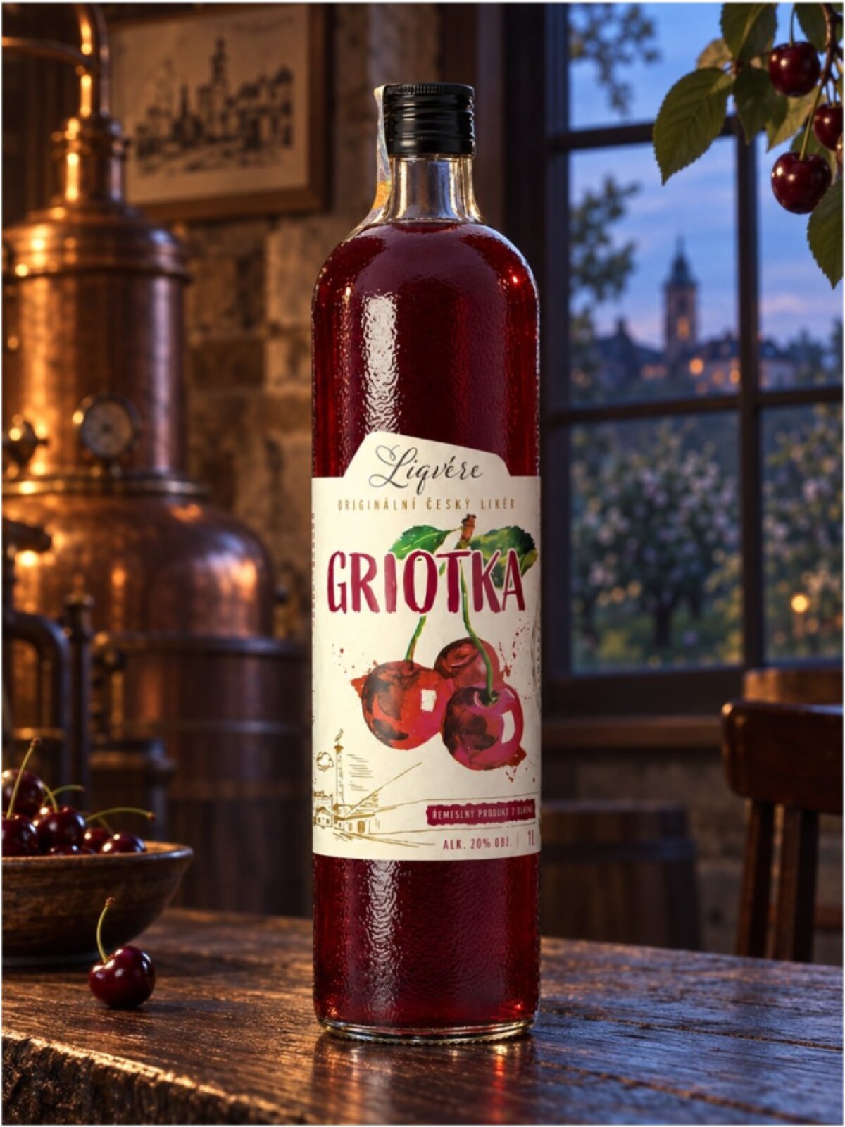 Liqvére Griotka 20% 1l