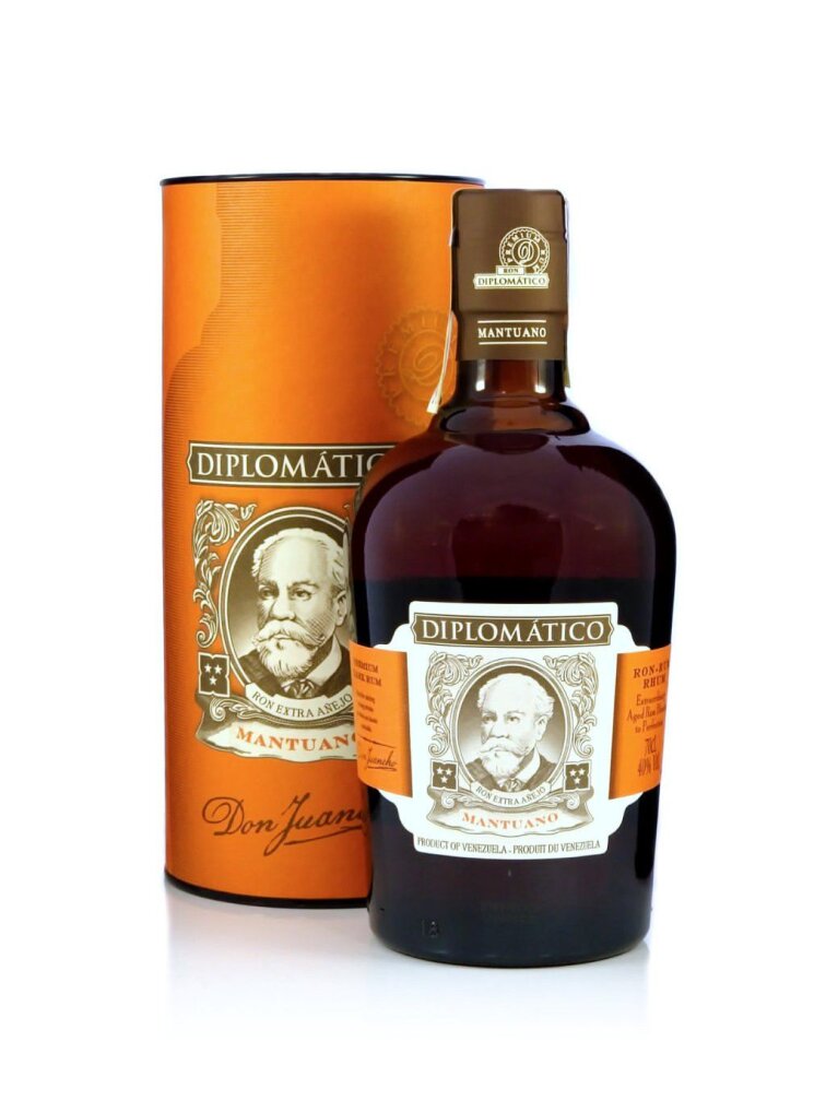 Diplomático Mantuano 40% 0,7l (dárková tuba)