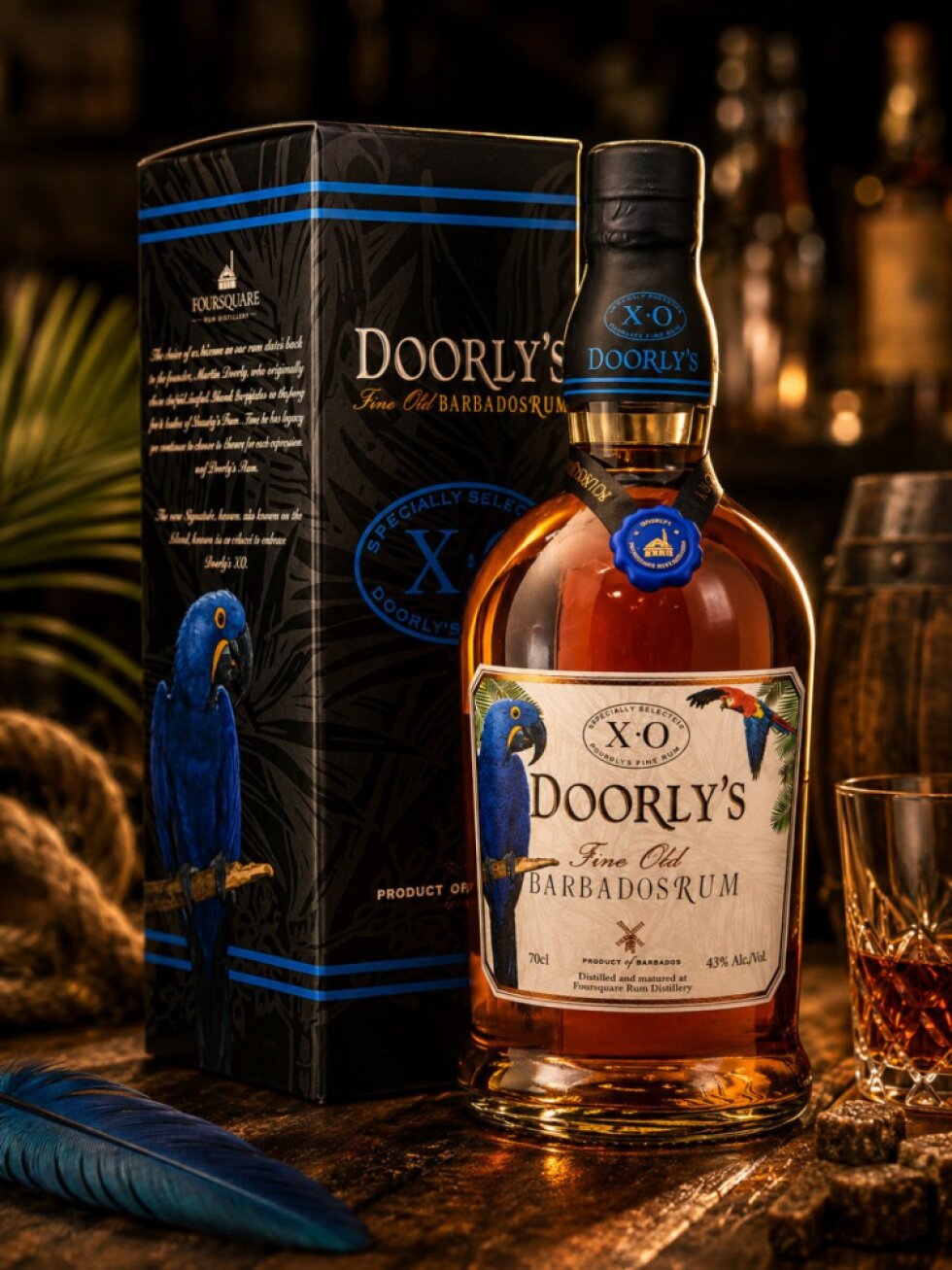 Doorly's XO Barbados Rum 43% 0,7l (dárková krabice)