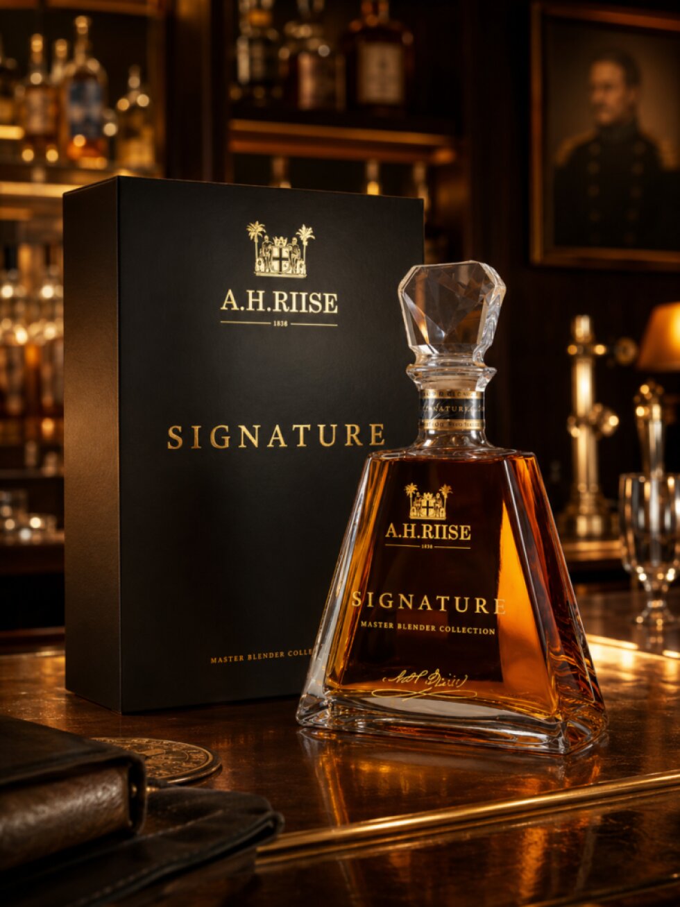 A.H. Riise Signature Cask 43,9% 0,7l (dárková kazeta)