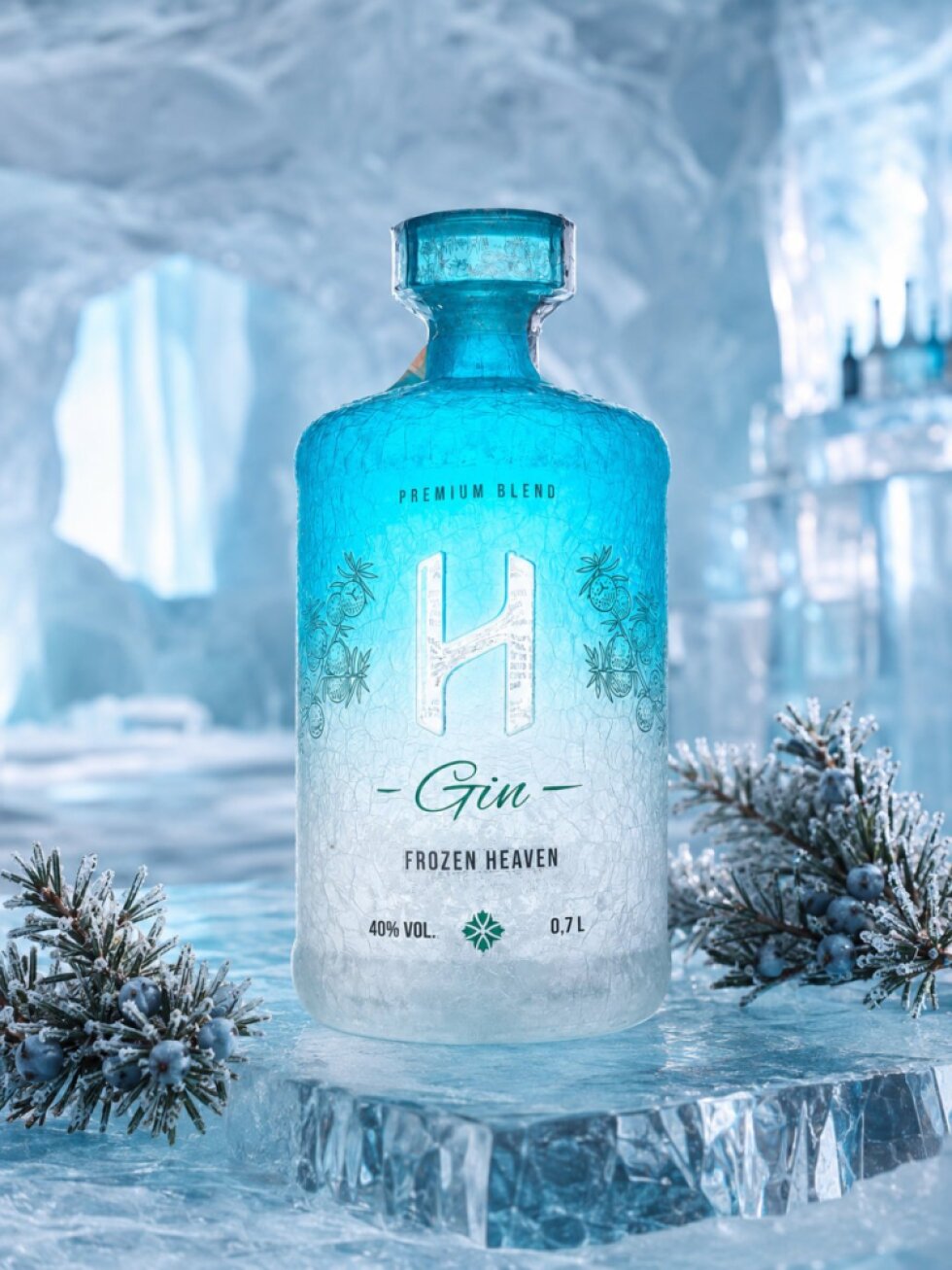 Gin H Frozen Heaven 40% 0,7l