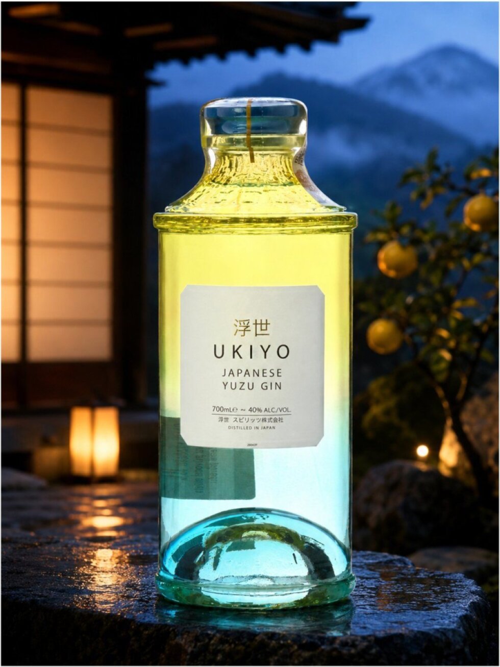 Ukiyo Japanese Yuzu Gin 40% 0,7