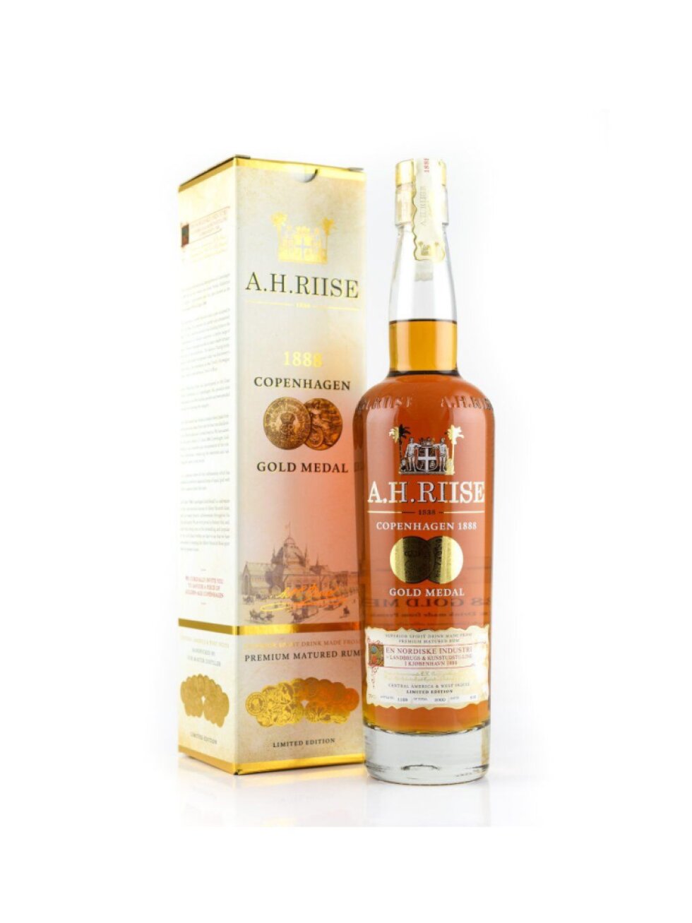 A.H.Riise XO 1888 Copenhagen 40% 0,7l (dárková krabice)