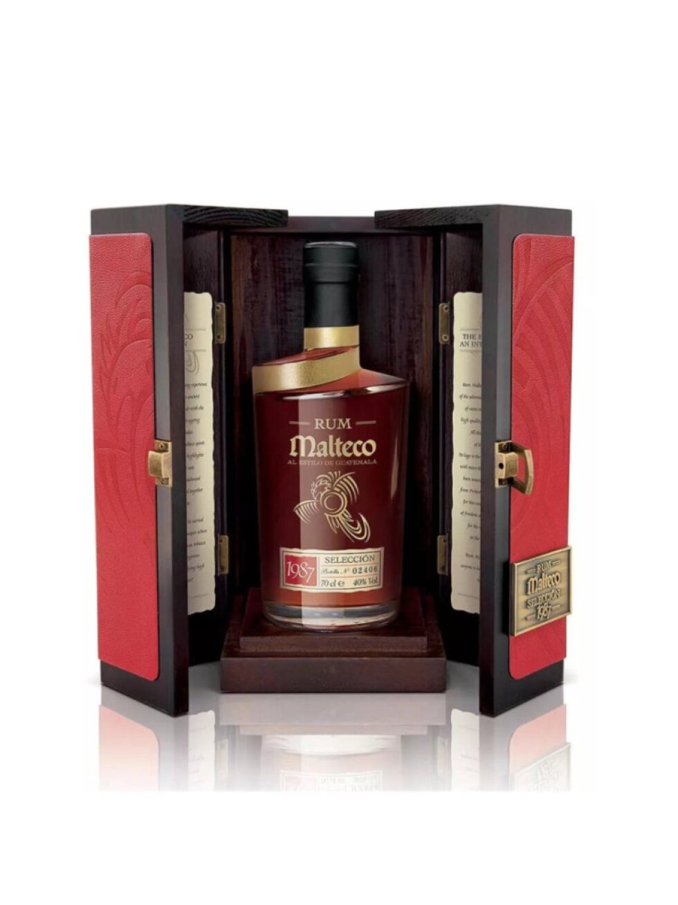 Malteco Seleccion 1987 40% 0,7l (dřevěná kazeta)