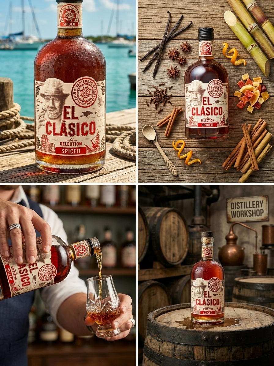 El Clásico Spiced 30% 0,5l