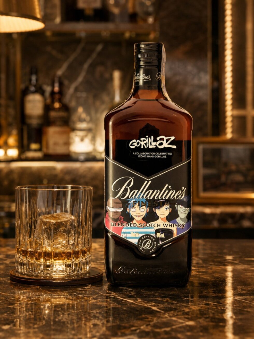Ballantines Gorillaz Edition 40% 0,7l