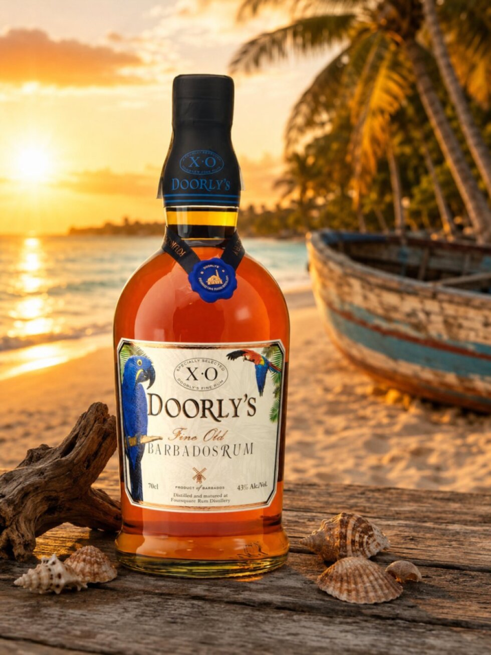 Doorly's XO Barbados Rum 43% 0,7l (dárková krabice)