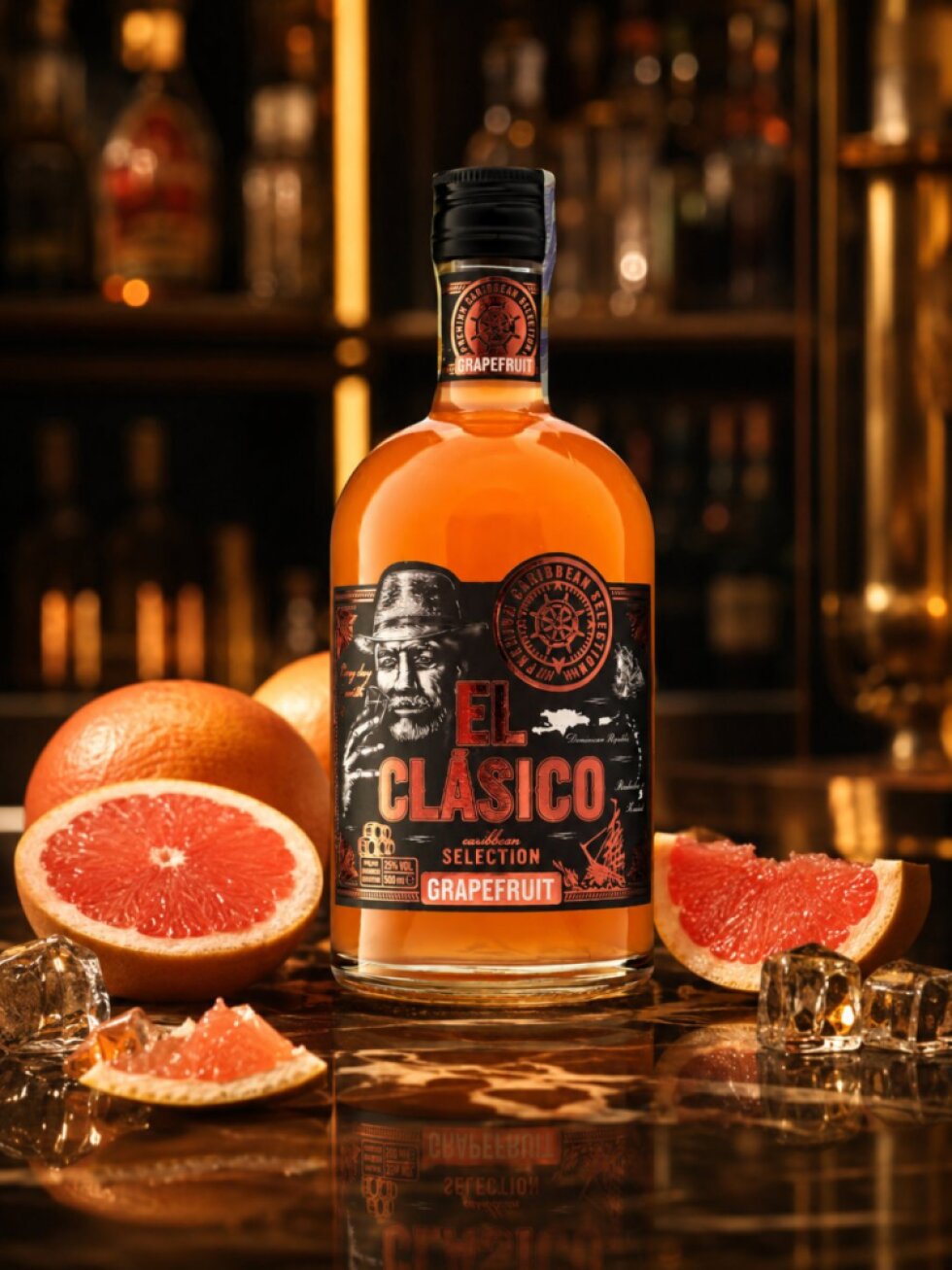 El Clásico Pink Grapefruit 25% 0,5l