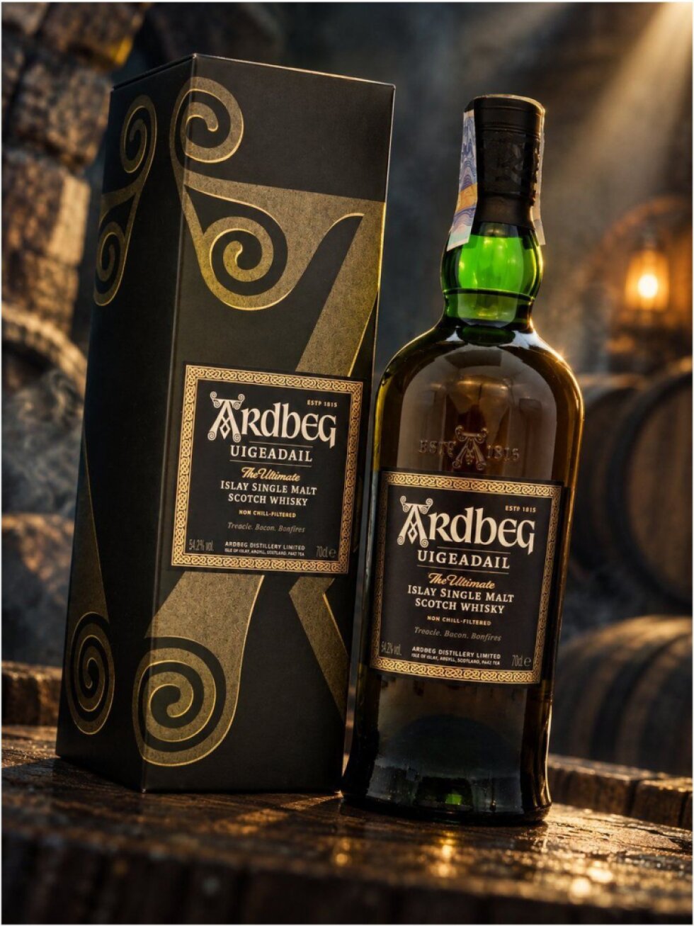 Ardbeg Uigeadail Single Malt Scotch Whisky 54,2% 0,7l (dárková krabice)