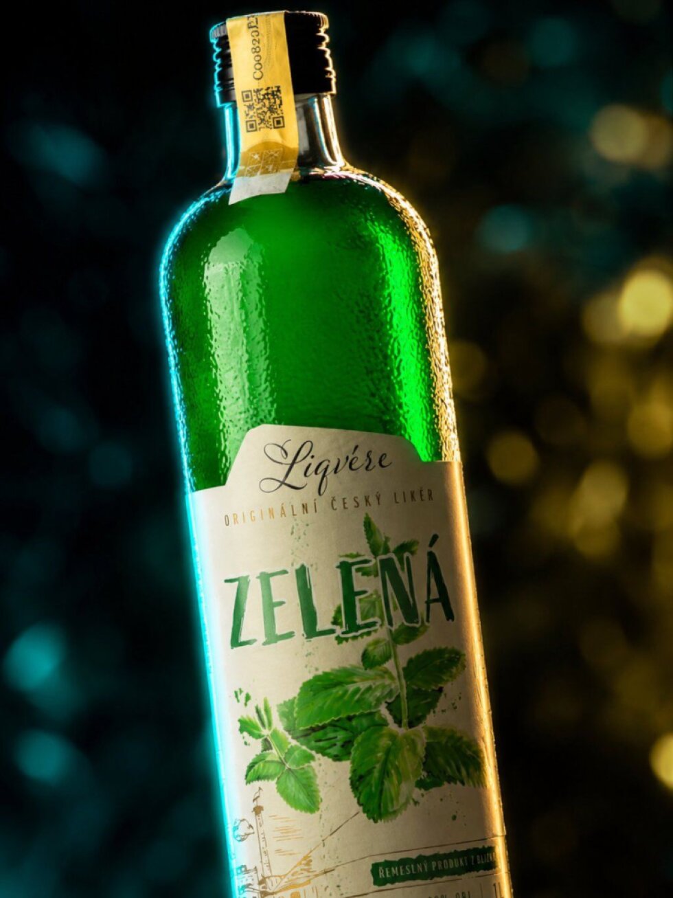 Liqvére Zelená 20% 1l