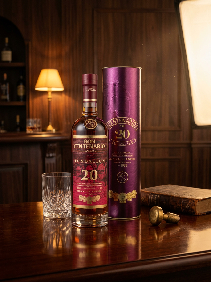 Ron Centenario 20 Fundación 40% 0,7l (dárková tuba)