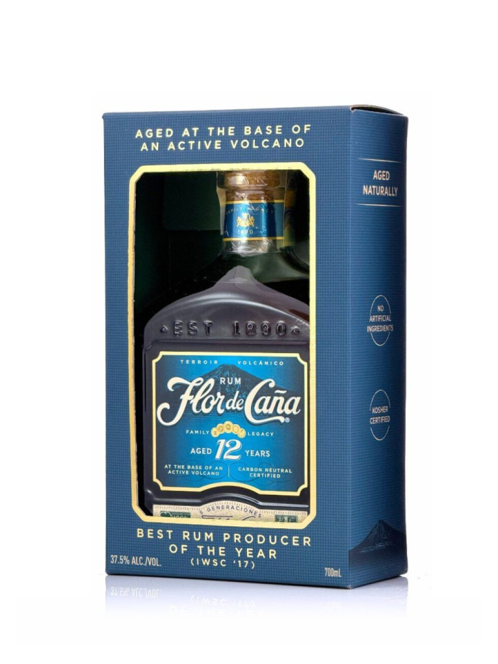 Flor de Caňa 12YO Legacy Edition 37,5% 0,7l (dárková krabice)