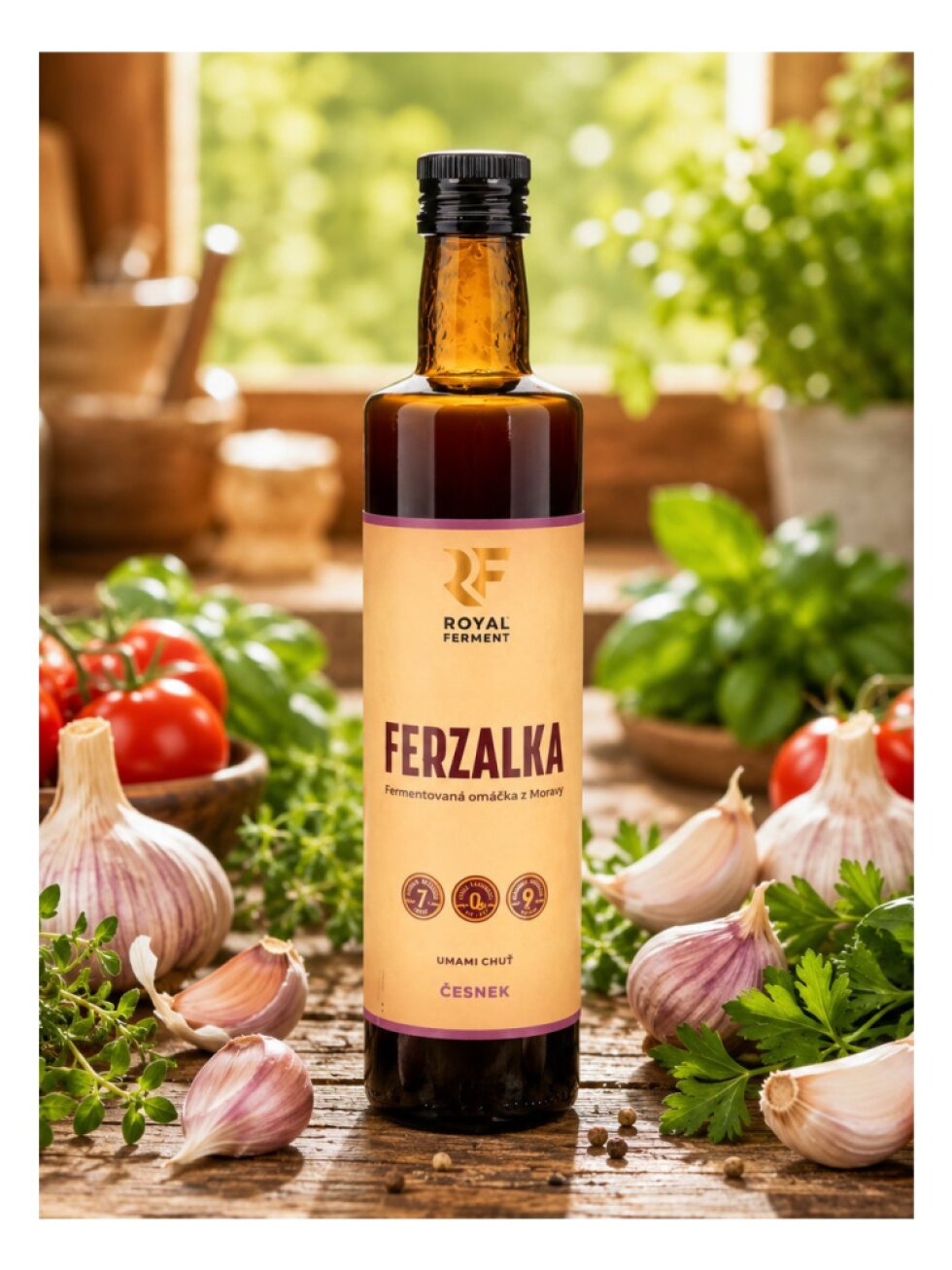Ferzalka Česnek 500ml