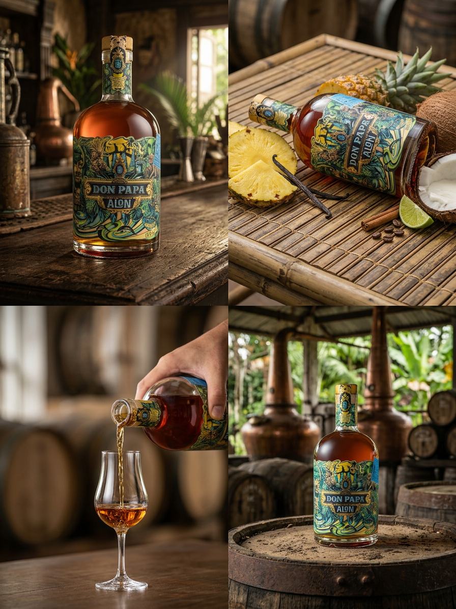 Don Papa Alon 40% 0,7l