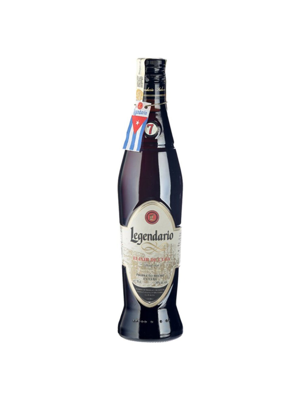 Legendario Elixir de Cuba 7 34% 0,7l