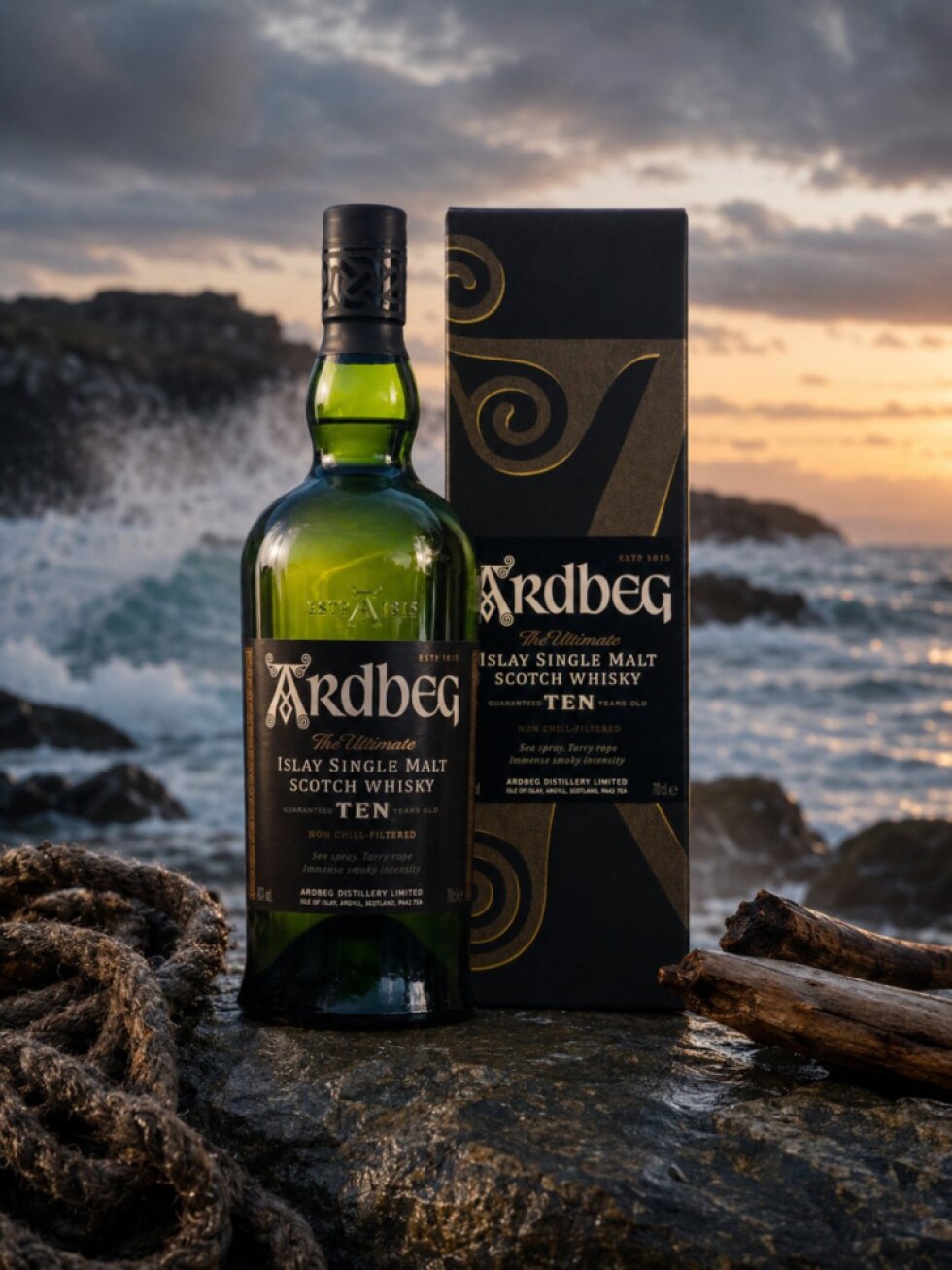 Ardbeg Ten Single Malt Scotch Whisky 46% 0,7l (dárková krabice)