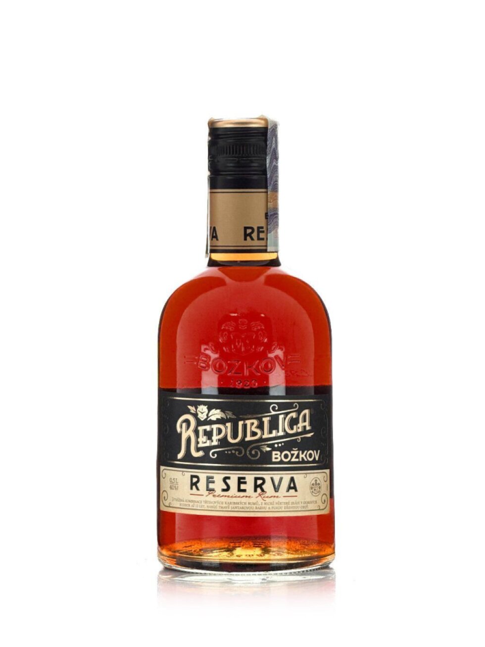 Božkov Republica Reserva 40% 0,5l