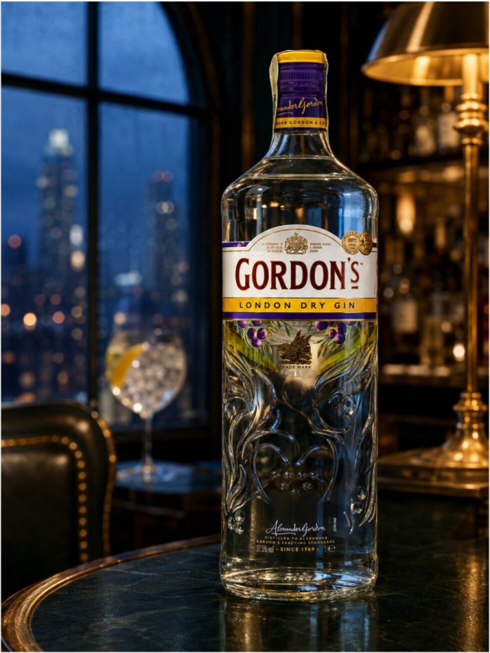 Gordon's London Dry Gin 37,5% 1l