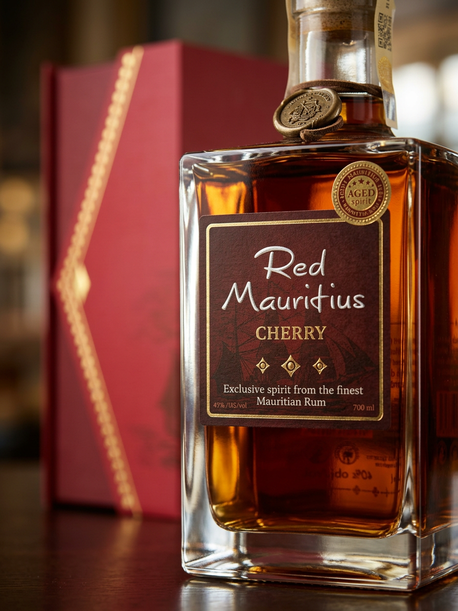 Red Mauritius Cherry 40% 0,7l (dárková kazeta)