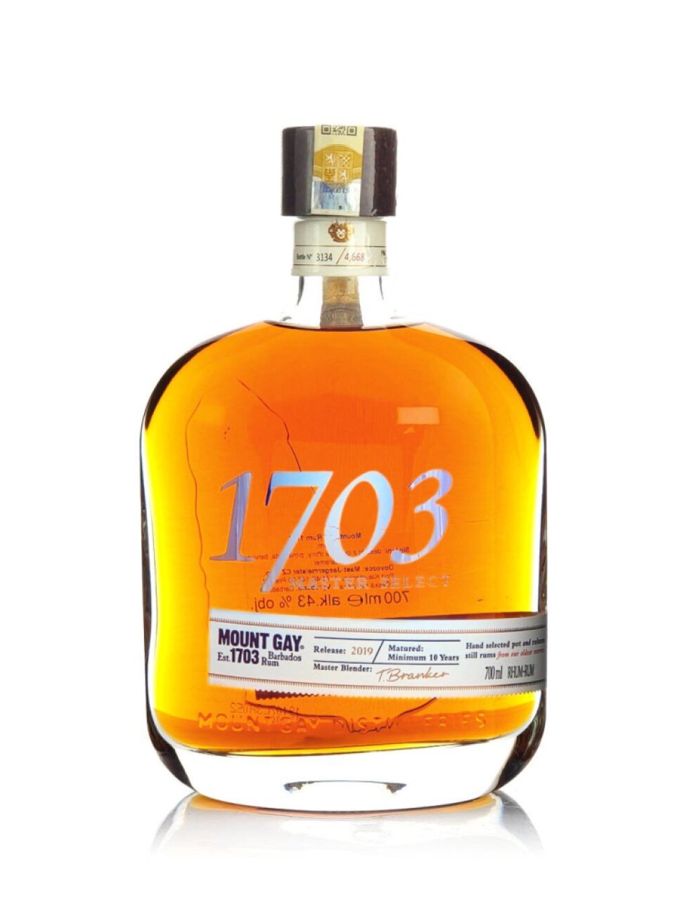 Mount Gay 1703 Master Select 43% 0,7l (dárková kazeta)