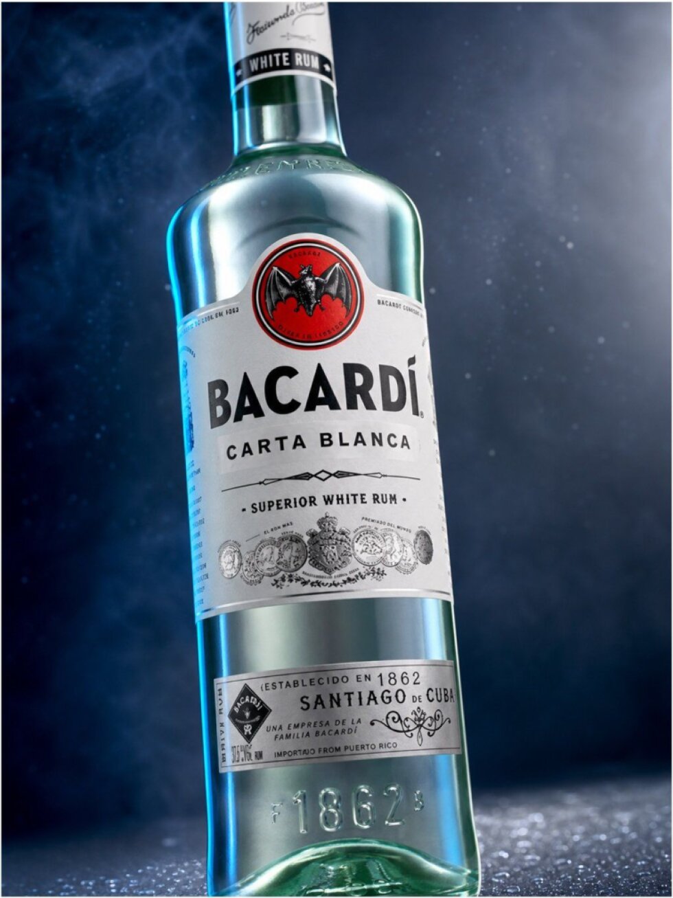 Bacardi Carta Blanca 37,5% 1l