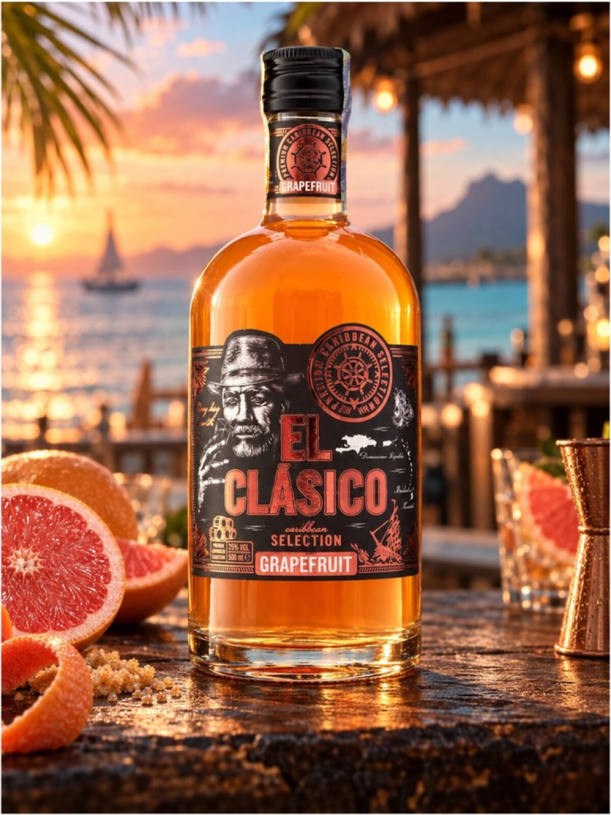 El Clásico Pink Grapefruit 25% 0,5l