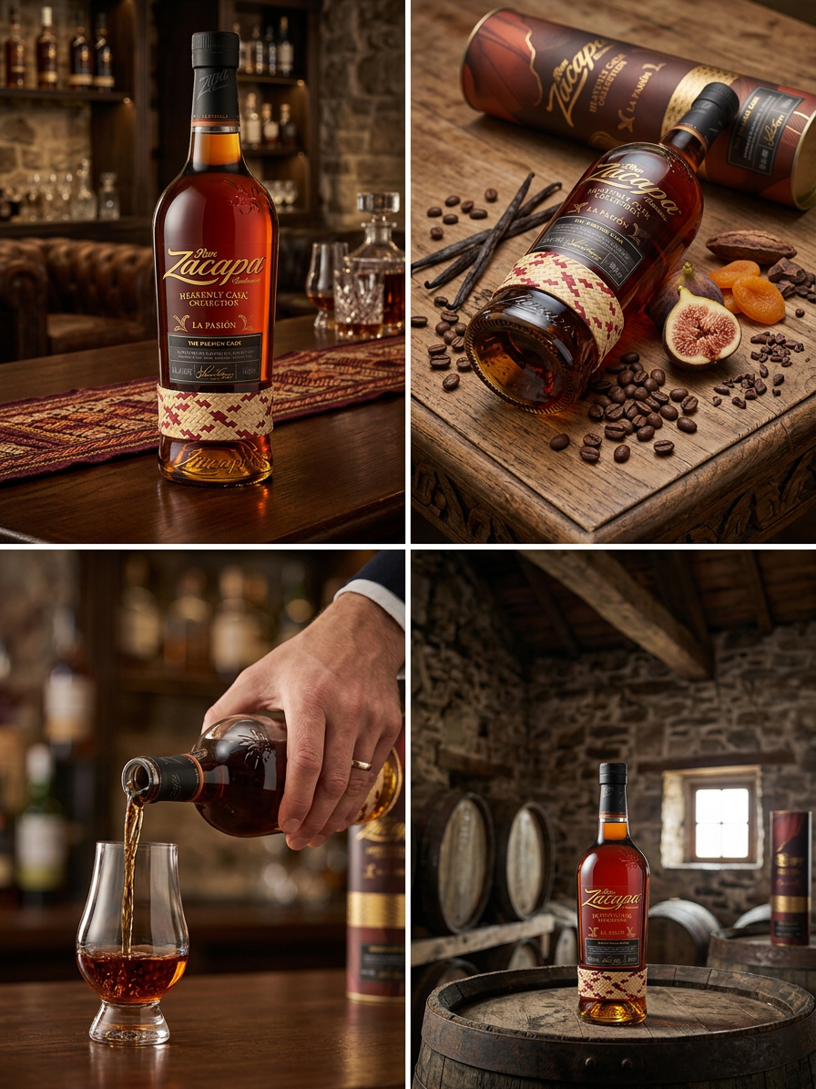 Ron Zacapa La Pasión 40% 0,7l (dárková tuba)