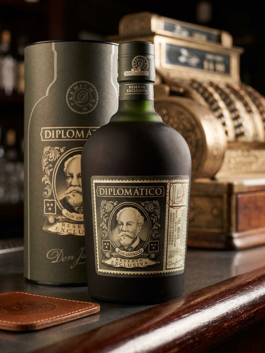 Diplomático Reserva Exclusiva 40% 0,7l (dárková tuba)