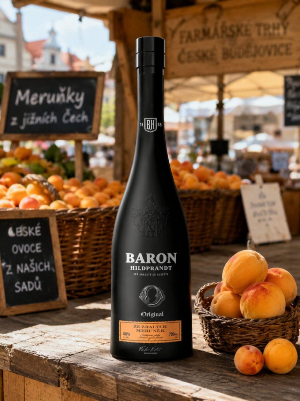 Baron Hildprandt Ze Zralých Meruněk 40% 0,7l
