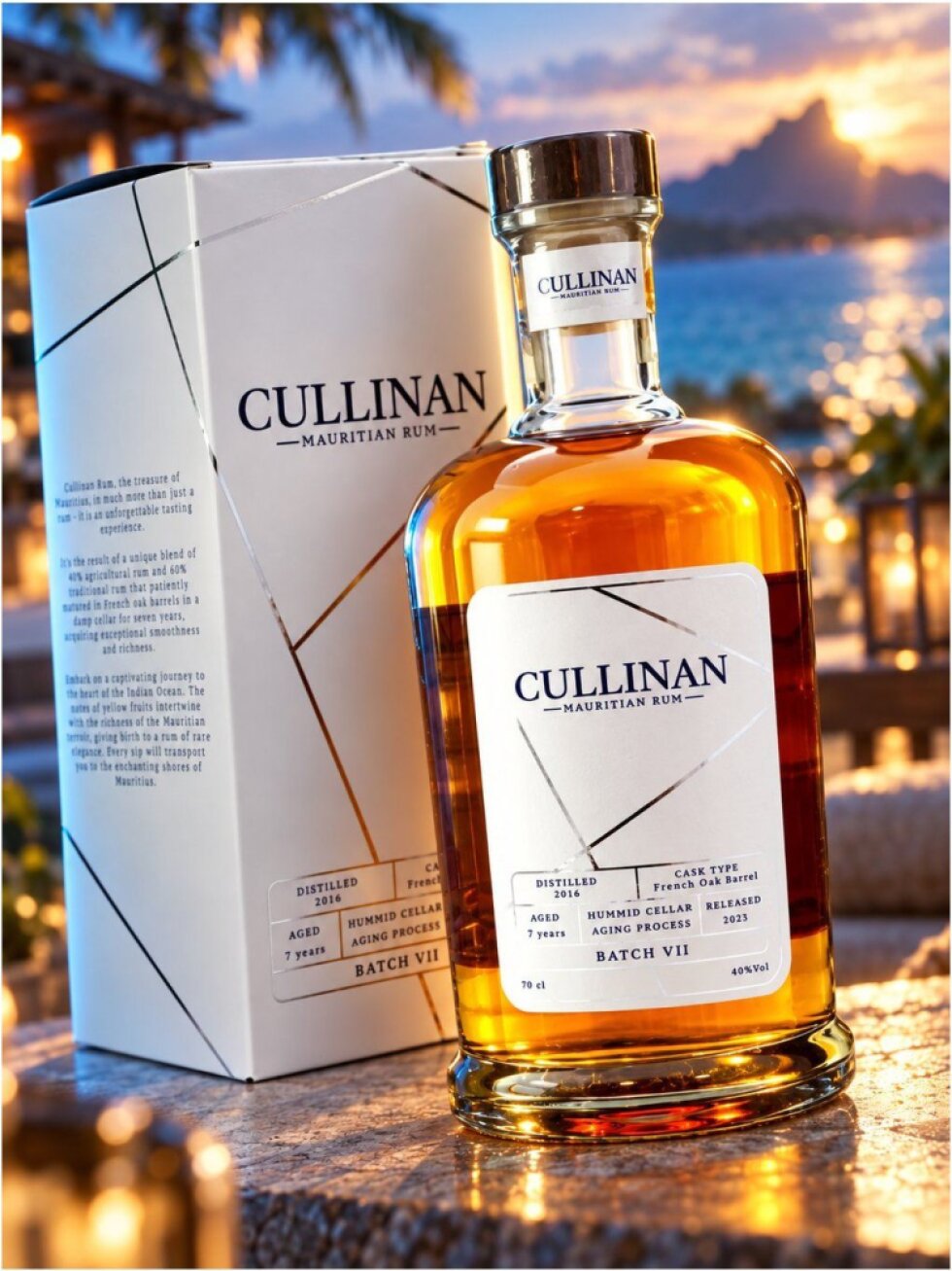 Cullinan Mauritian Rum 40% 0,7l (dárková krabice)