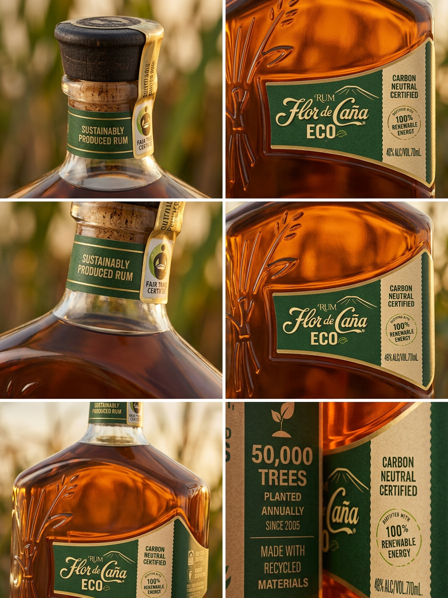 Flor de Caňa ECO 40% 0,7l (dárková krabice)