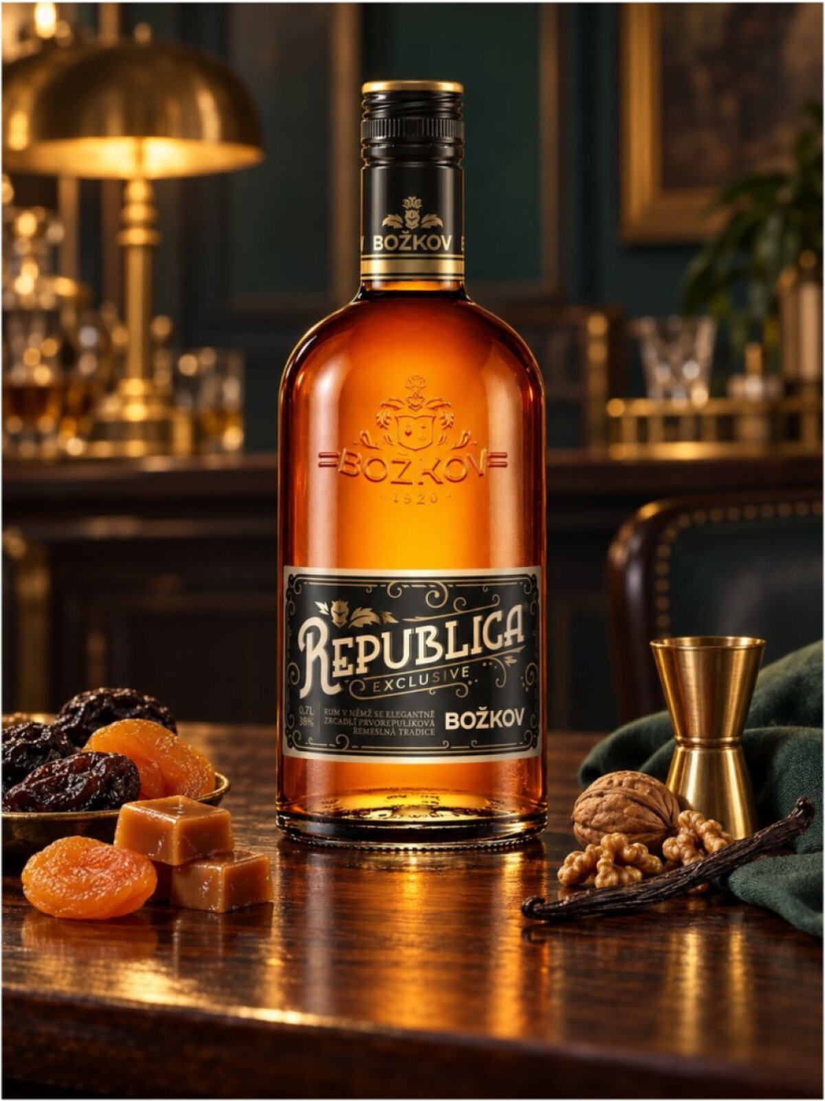 Božkov Republica Exclusive 38% 0,7l