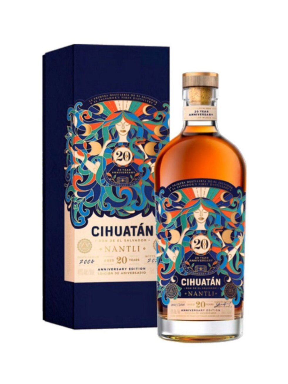 Cihuatán Nantli 20YO 40% 0,7l (dárková krabice)