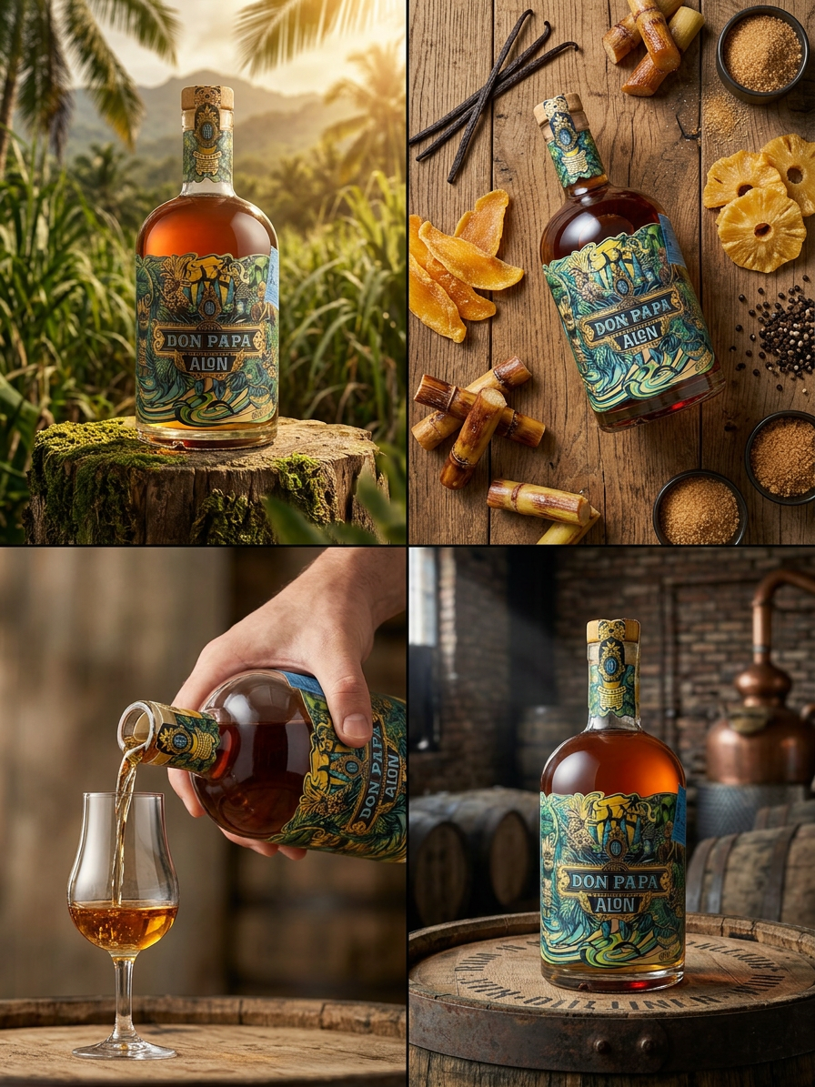Don Papa Alon 40% 0,7l